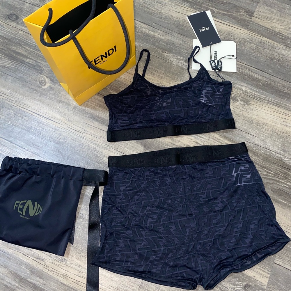 Authentic Fendi tulle set